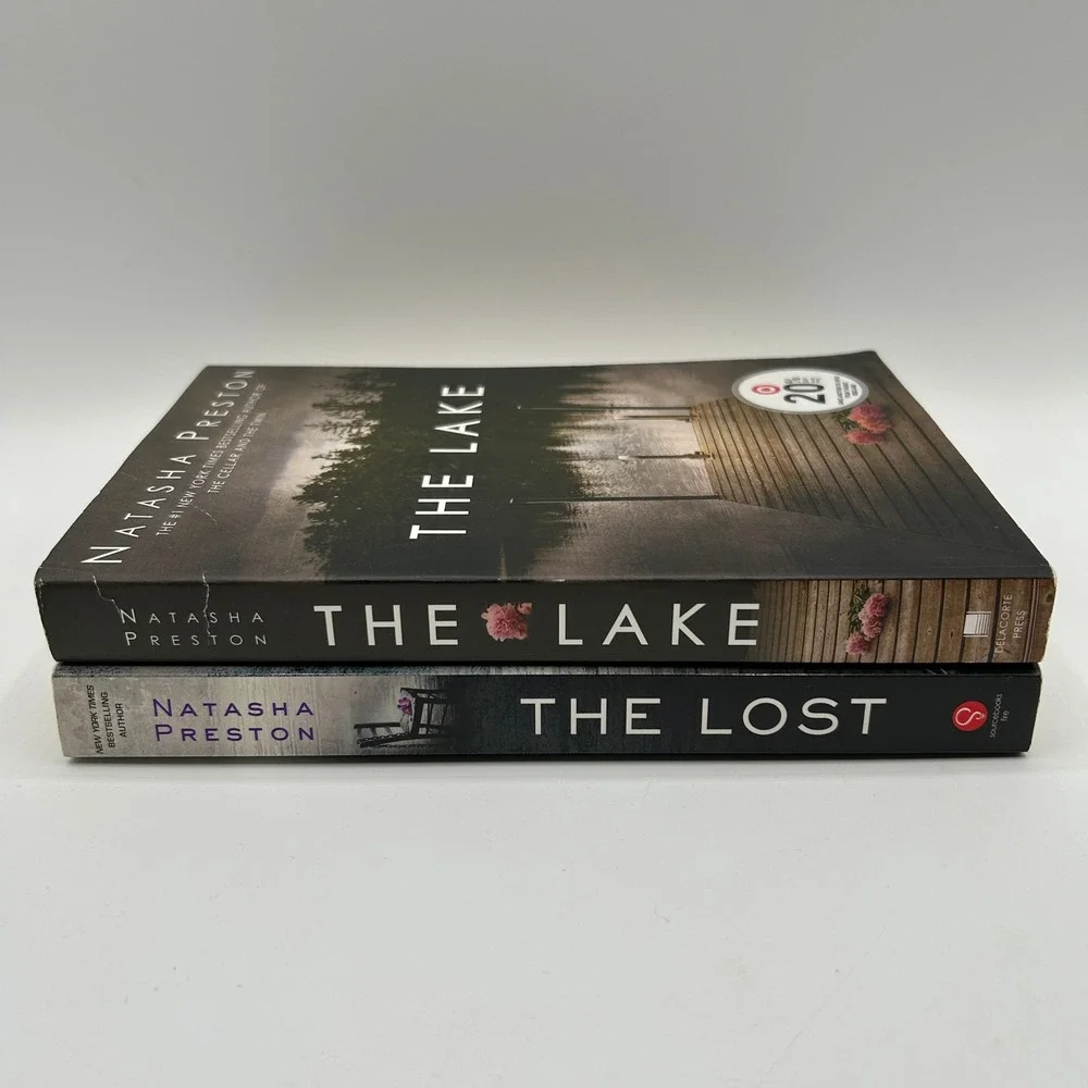 Natasha Preston YA Thriller Book Lot The Lake and The Lost Paperback Mystery